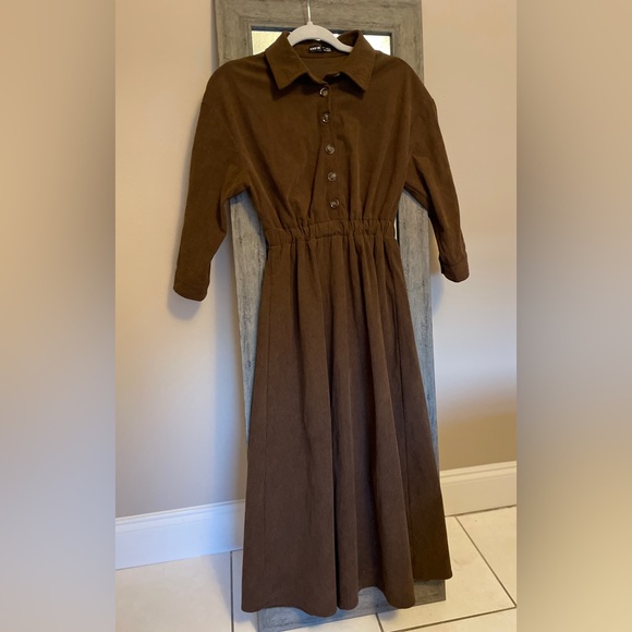 Brown maxi dress - Picture 1 of 6
